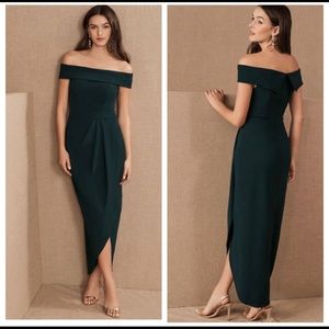 Brand new w/ tags BHLDN Thompson Dress In Green
